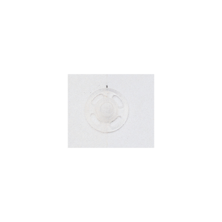 Bouton pression à coudre, 10mm, transparent 5 pièces (347159)