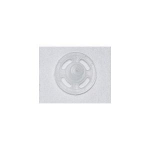 Bouton pression à coudre, 13mm, transparent 12 pièces (347161)