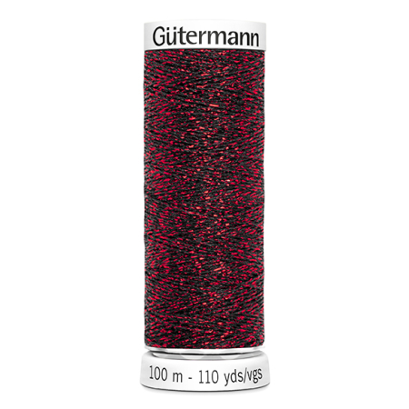 Gütermann Sparkly fil à coudre Nr. 9946 - 100m pour points décoratifs scintillants