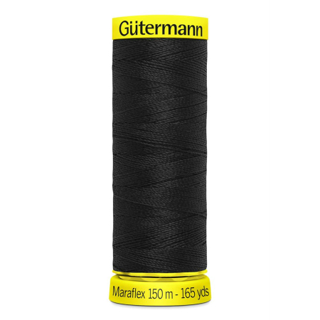 Gütermann Maraflex 150m - fil à coudre élastique pour tissus extensibles Nr. 000