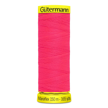 Gütermann Maraflex neon 150m - fil à coudre élastique pour tissus extensibles Nr. 3837