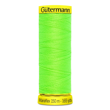 Gütermann Maraflex neon 150m - fil à coudre élastique pour tissus extensibles Nr. 3853