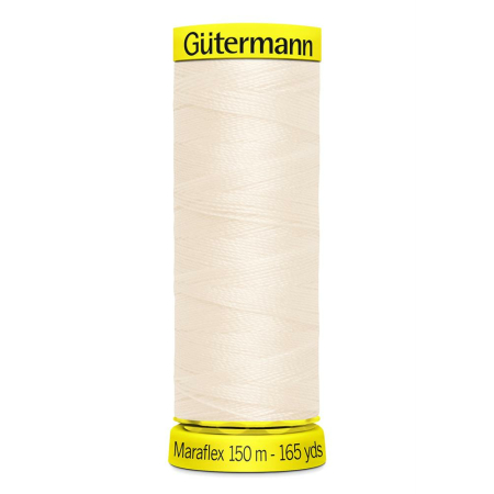 Gütermann Maraflex 150m - fil à coudre élastique pour tissus extensibles Nr. 802