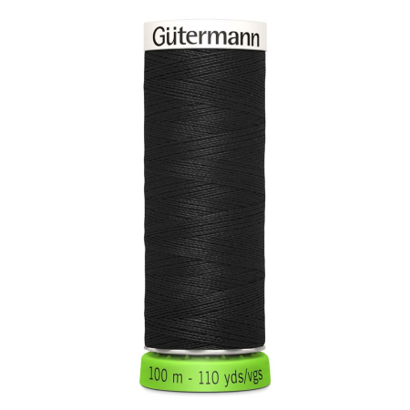 Gütermann fil pour tout coudre rPET Nr. 000 fil à coudre - 100m, Polyester recyclé