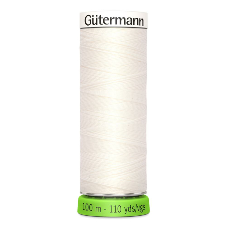 Gütermann fil pour tout coudre rPET Nr. 111 fil à coudre - 100m, Polyester recyclé