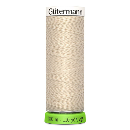 Gütermann fil pour tout coudre rPET Nr. 169 fil à coudre - 100m, Polyester recyclé
