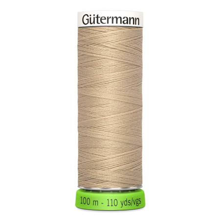 Gütermann fil pour tout coudre rPET Nr. 186 fil à coudre - 100m, Polyester recyclé