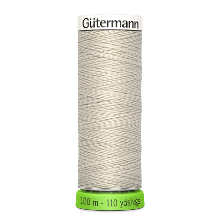Gütermann fil pour tout coudre rPET Nr. 299 fil à coudre - 100m, Polyester recyclé