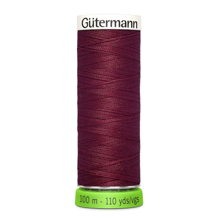 Gütermann fil pour tout coudre rPET Nr. 375 fil à coudre - 100m, Polyester recyclé