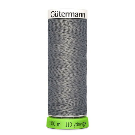 Gütermann fil pour tout coudre rPET Nr. 496 fil à coudre - 100m, Polyester recyclé