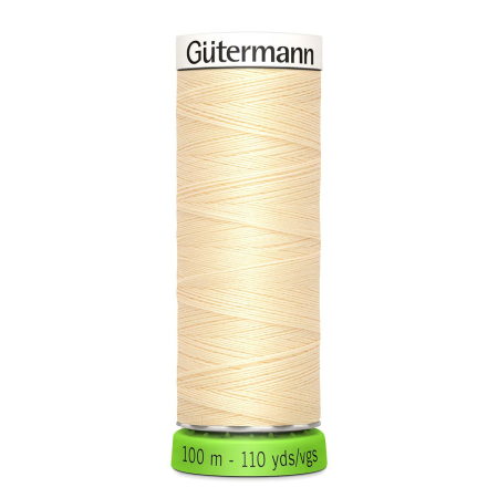 Gütermann fil pour tout coudre rPET Nr. 610 fil à coudre - 100m, Polyester recyclé