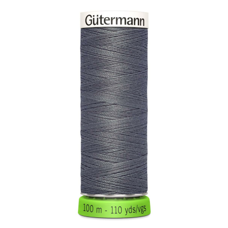 Gütermann fil pour tout coudre rPET Nr. 701 fil à coudre - 100m, Polyester recyclé