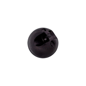 Poly-bouton oeillet boule 9mm noir