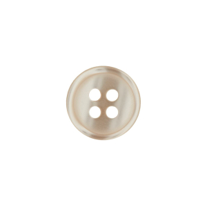 Poly-bouton 4L 11mm crème
