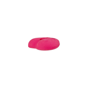 Poly-bouton 2L coeur 12mm pink