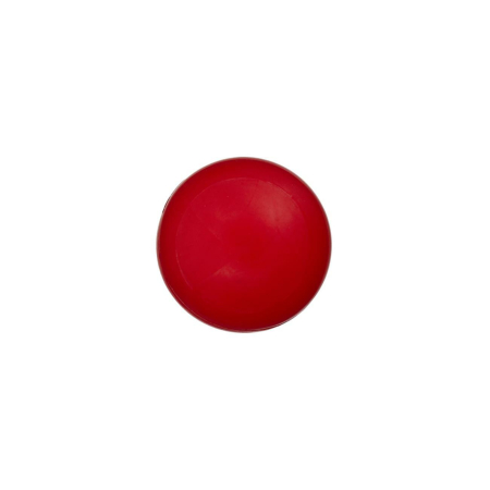 Poly-bouton oeillet boule 11mm rouge