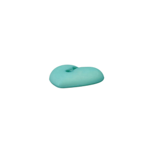 Poly-bouton 2L coeur 15mm h-turquoise