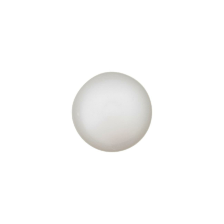 Poly-bouton oeillet perle 8mm blanc