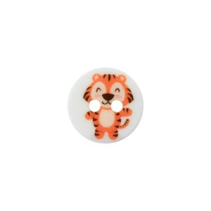Poly-bouton 2L tigre 12mm coloré