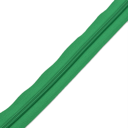 Fermeture à glissière sans fin vert feuille (non séparable) avec spirale en plastique 5mm YKK 0050719 Nr. 540