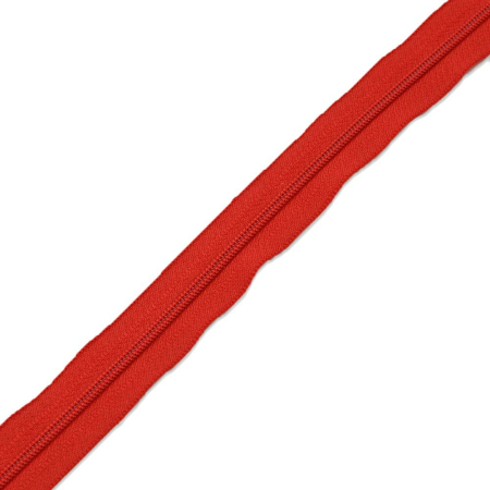 Fermeture à glissière sans fin rouge (non séparable) avec spirale en plastique 3mm YKK 0600584 Nr. 519