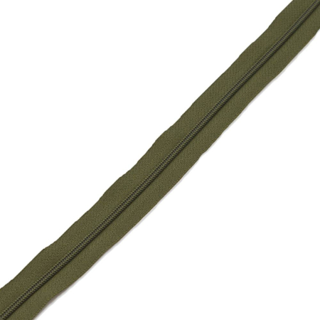 Fermeture à glissière sans fin vert olive (non séparable) avec spirale en plastique 3mm YKK 0600584 Nr. 567