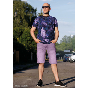 Jersey Swafing - Summer Vibes lilas bleu marine - by...