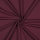 Tissu en jersey de coton biologique Amelie Uni aubergine