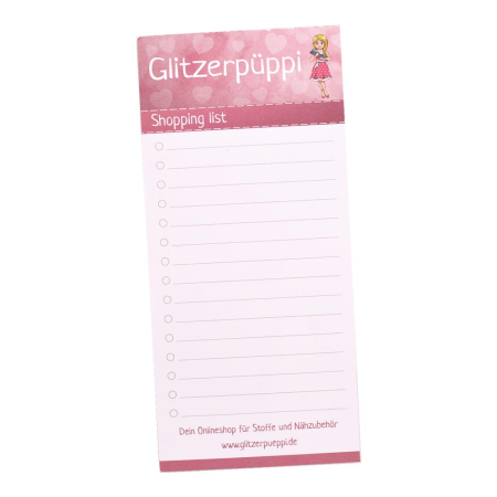 CADEAU OFFERT - Glitzerpüppi Shopping list
