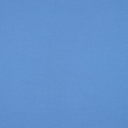 Tissu en bords-côtes bio Amelie Uni bleu