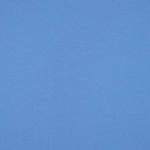 Tissu en bords-côtes bio Amelie Uni bleu