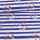 Tissu déco Ancres coeurs rayures bleu blanc - Collection exclusive Glitzerpüppi
