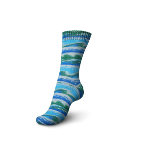 REGIA Laine à chaussettes Color Design Line 4 fils, 07031 Sognefjord 100g