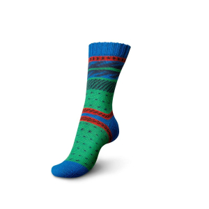 REGIA Laine à chaussettes Color Design Line 4 fils, 09090 Fossheim 100g