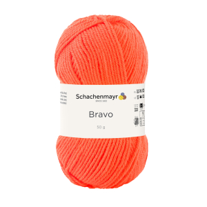 Schachenmayr Bravo, 08279 Neon Orange 50g