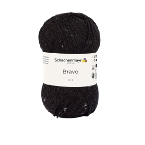 Schachenmayr Bravo, 08375 anthracite Tweed 50g