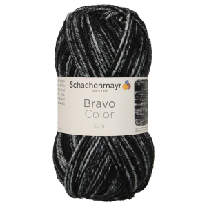 Schachenmayr Bravo Color, 02114 Graphit Denim 50g