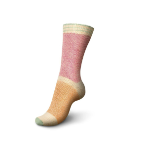 REGIA Laine à chaussettes Color Pairfect Line 4 fils, 01360 Pink Sorbet 100g