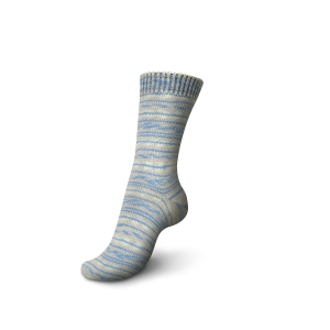 REGIA Laine à chaussettes Color 4 fils, 01249 Restful 100g
