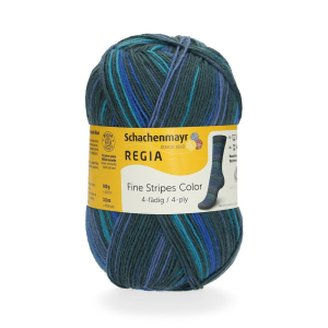 REGIA Laine à chaussettes Color 4 fils, 03708...