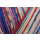 REGIA Laine à chaussettes Color 4 fils, 03790 Funky Red and Blue 100g