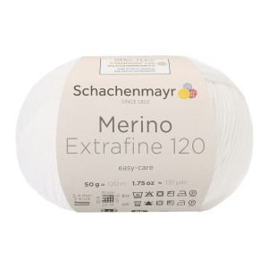 Schachenmayr laine mérnios Extrafine 120, 00101...