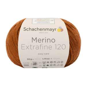 Schachenmayr laine mérnios Extrafine 120, 00110 Marone 50g