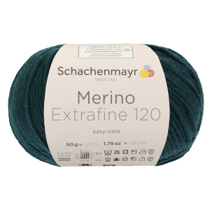 Schachenmayr laine mérnios Extrafine 120, 00163 Malachit 50g