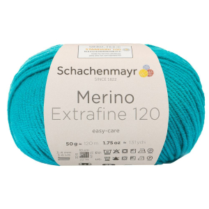 Schachenmayr laine mérnios Extrafine 120, 00177 Smaragd 50g