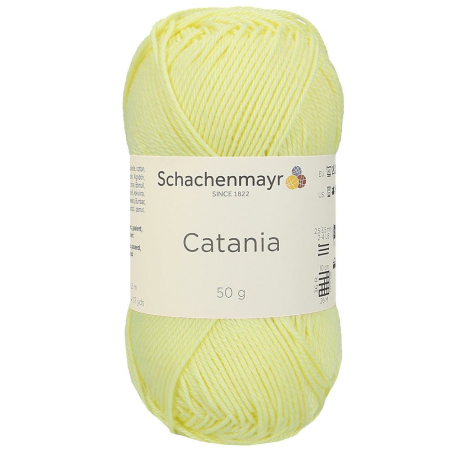 Schachenmayr Catania coton, 00100 Mimose 50g
