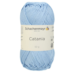 Schachenmayr Catania coton, 00173 bleu clair 50g