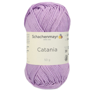 Schachenmayr Catania coton, 00226 lilas parme 50g