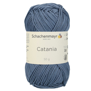 Schachenmayr Catania coton, 00269 bleu gris 50g
