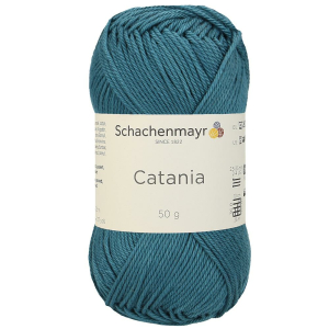 Schachenmayr Catania coton, 00391 Petrol 50g